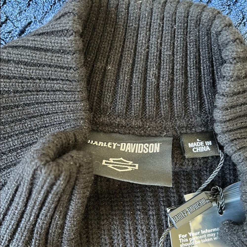 Harley-Davidson Men's Black Sweater - Picture 8 of 13
